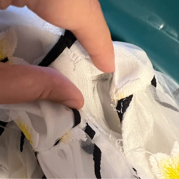 NWT Gracia Daffodil Floral Print Cocktail Dress- FLAWED - Picture 11 of 11